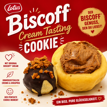 Lade das Bild in den Galerie-Viewer, Lotus Biscoff Cream Tasting Cookie - NEW