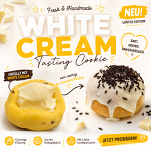 Lade das Bild in den Galerie-Viewer, White Cream Tasting Cookie - NEW