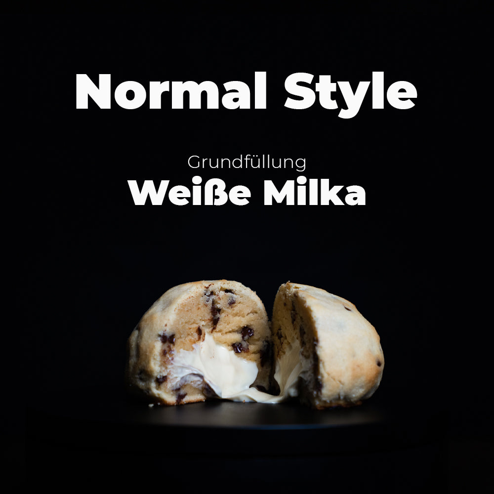 Normal Style Cookie Weiße Milka Schokolade