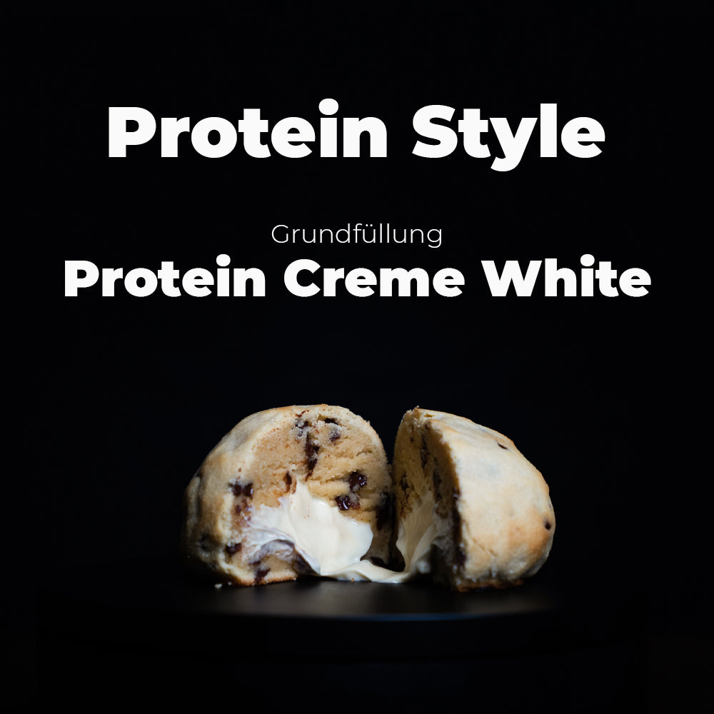 Protein Style Cookie Protein Creme White crunchy